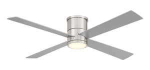 Falco Flush - 54" Led Flush Mount Ceiling Fan - F797L-BN/SL