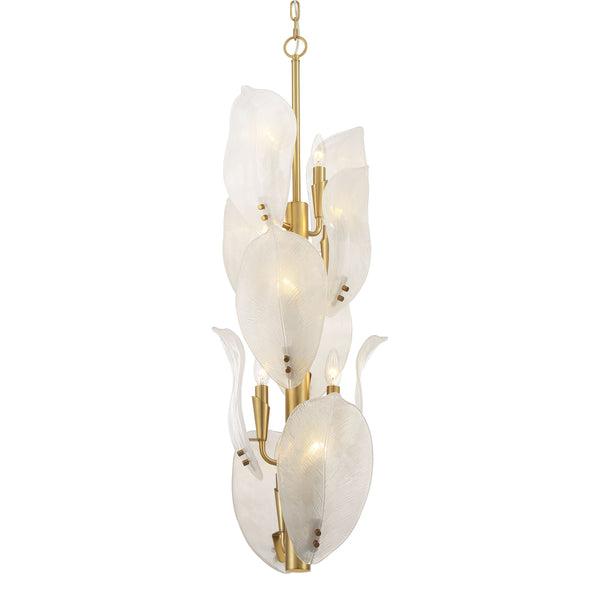 Orchid - 10 Light Pendant Closed