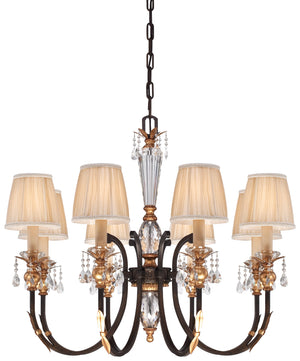 Bella Cristallo - 8 Light Chandelier