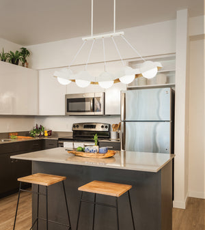 Five-O - LED Island Light - P1396-044G-L
