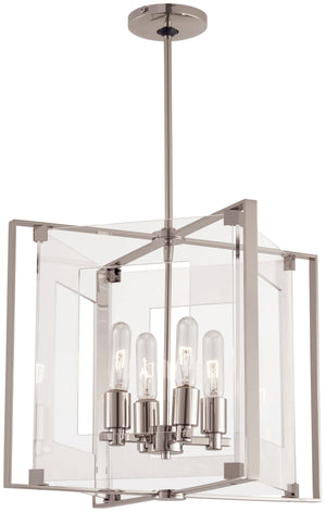 Crystal Clear - 4 Light Pendant - P1404-613