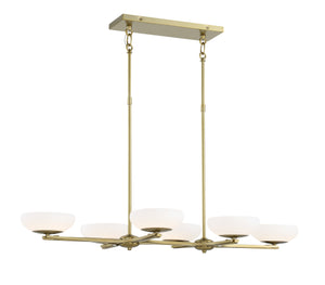 Scale - 6 Light Island LED - P1466-695-L
