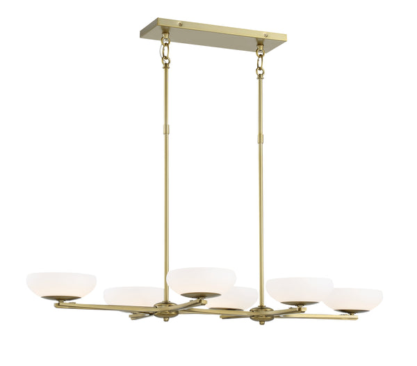 Scale - 6 Light Island LED - P1466-695-L