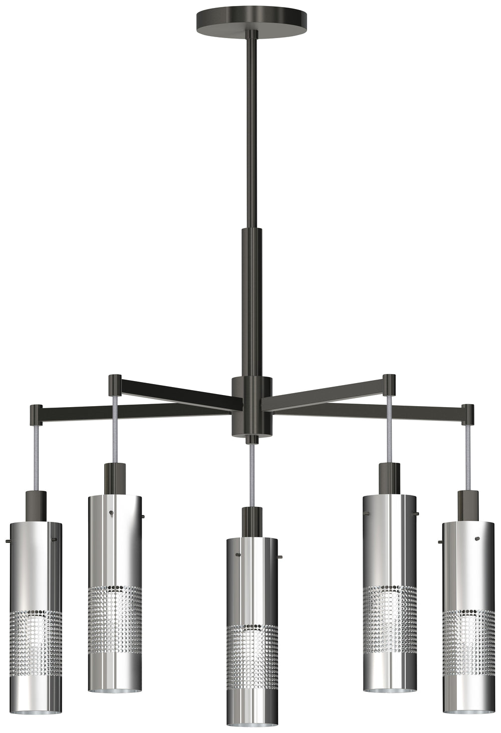 Grid 3 - 5 Light Chandelier - P1595-691