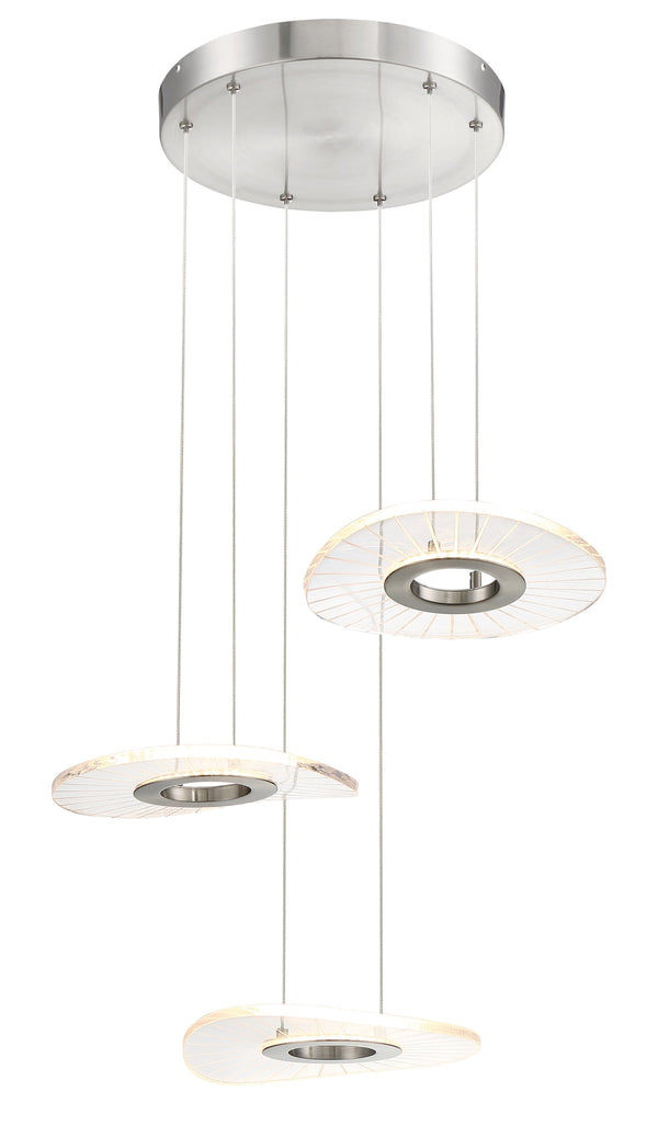 Light Ray - LED Pendant - P1783-084-L