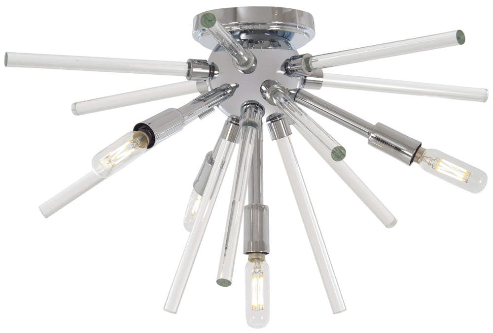 Spiked - 4 Light Flush Mount - P1799-077