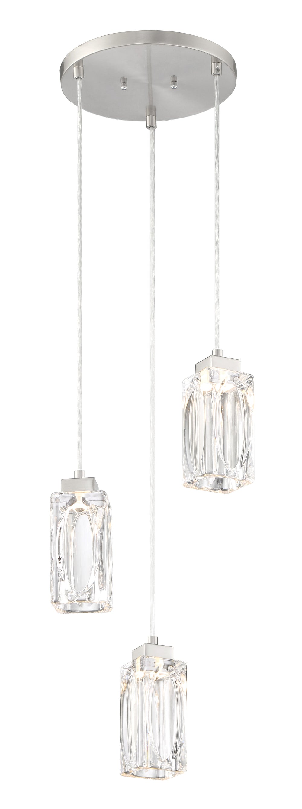 Putnam Place - 3 Light LED Pan Pendant - P1873-084-L