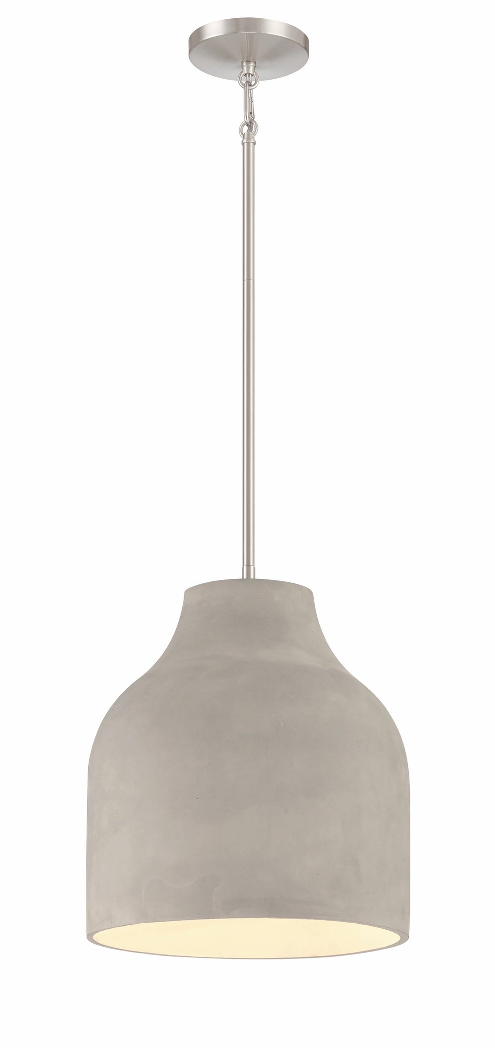 Sima - 1 Light Pendant In Metal And Cement - P1886-084C