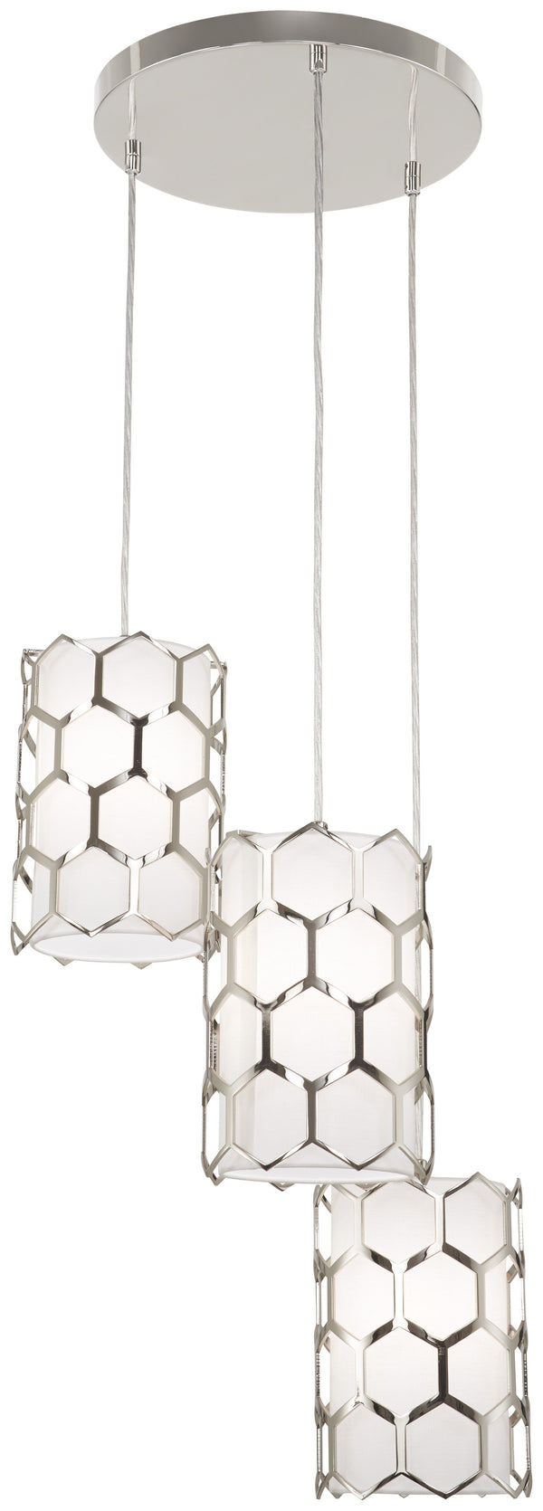 Missing Link - 3 Light Pendant - P1893-613