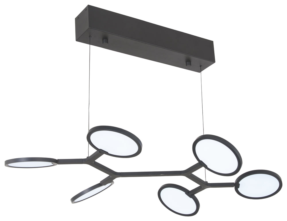 Bandalore - 6 Lt LED Island - P1951-66A-L