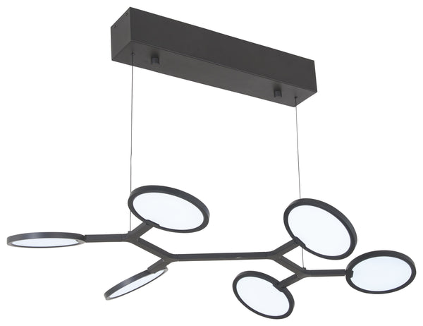 Bandalore - 6 Lt LED Island - P1951-66A-L