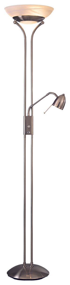 George's Reading Room™ - 2 Light Torchiere With Reading Lamp - P256-084