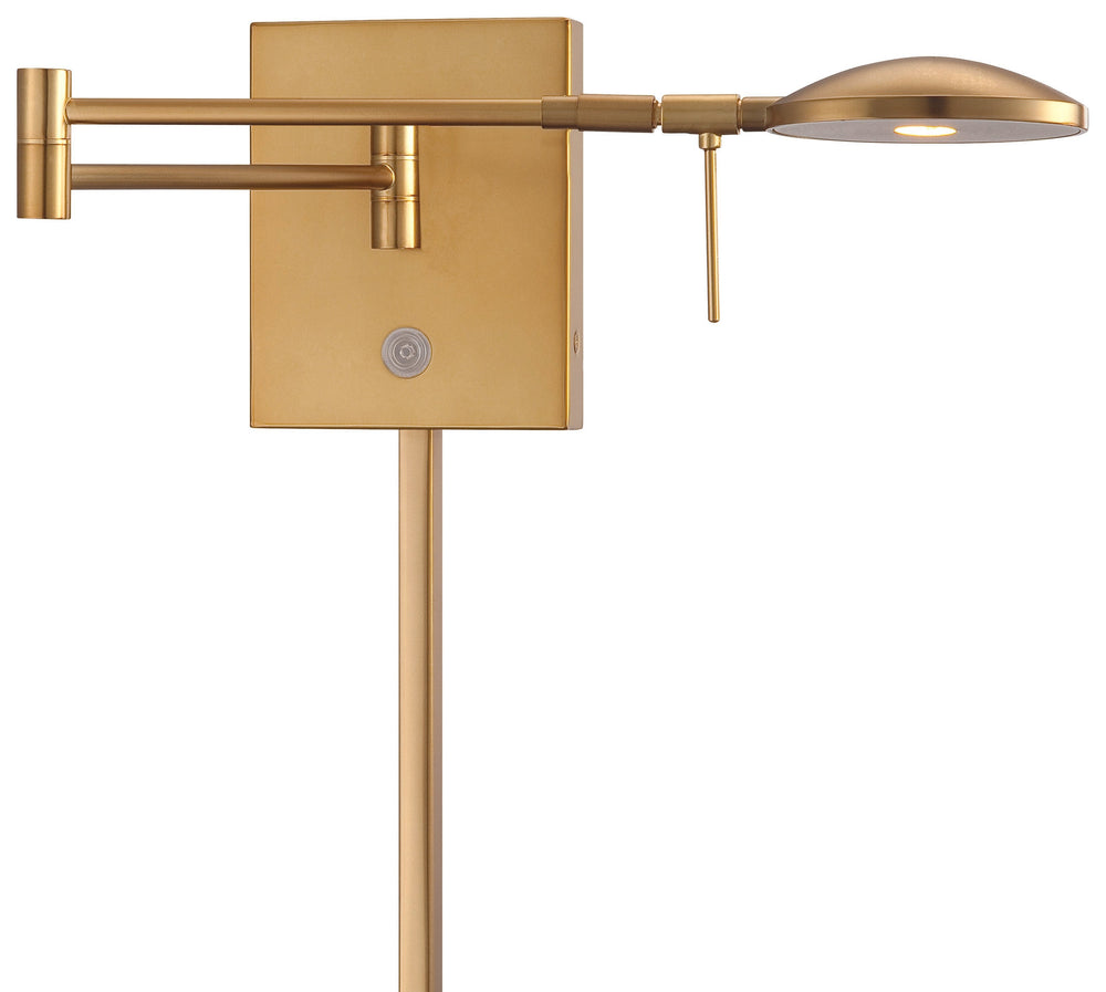 George'S Reading Room™ - 1 Light LED Swing Arm Wall Lamp - P4338-248