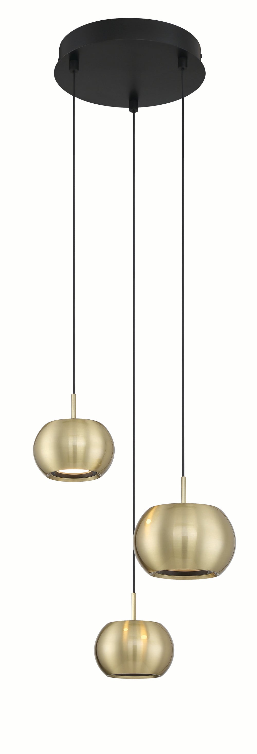 Halo ¿ 3 Light LED Pan Pendant - P5473-884-L
