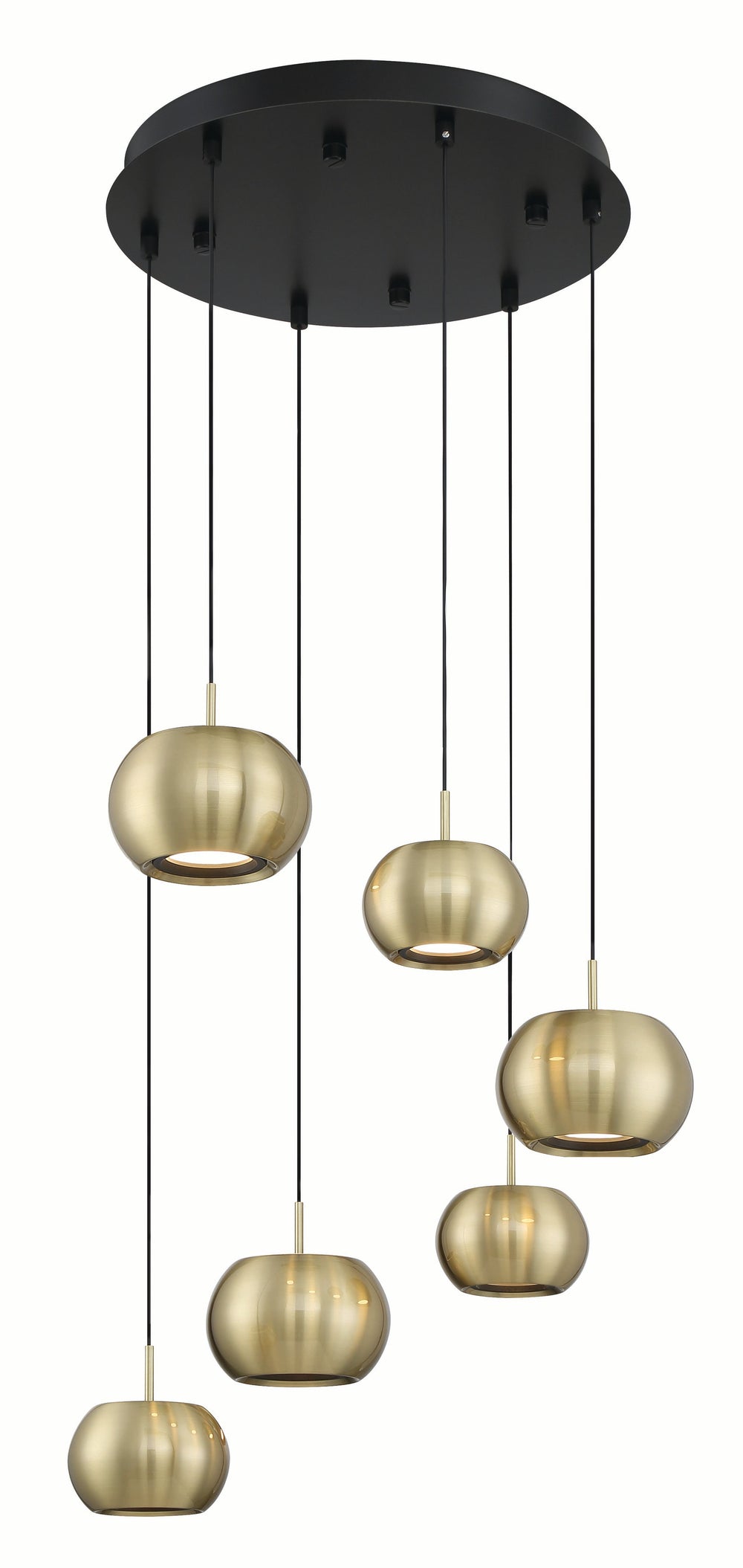 Halo - 6 Light LED Pan Pendant - P5474-884-L