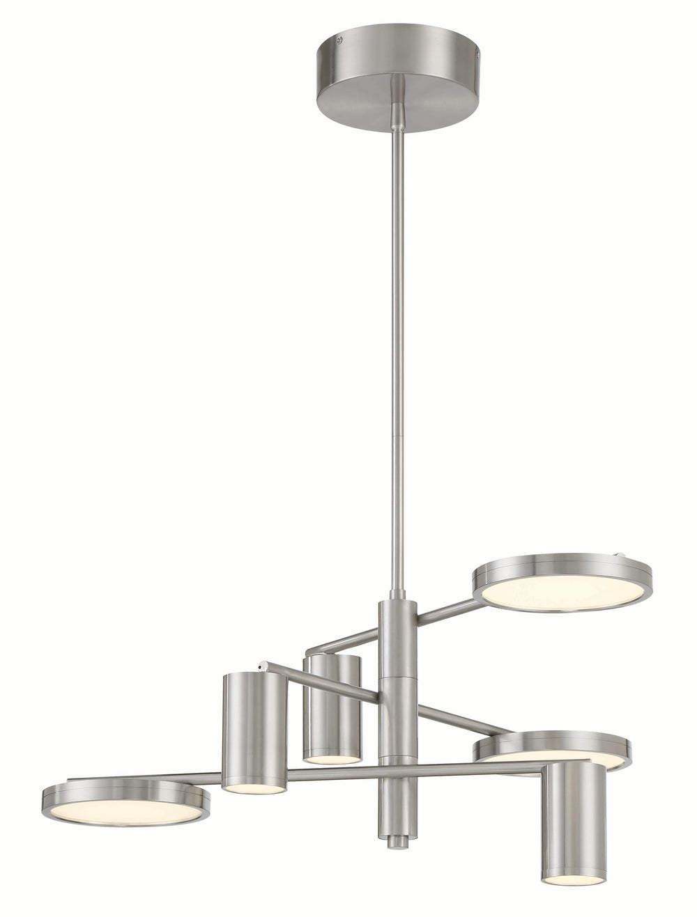 Swivel - 6 Light LED Chandelier - P5495-084-L