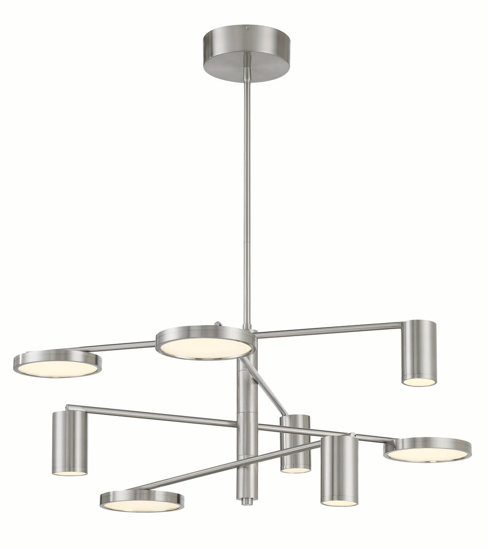 Swivel - 8 Light LED Chandelier - P5496-084-L