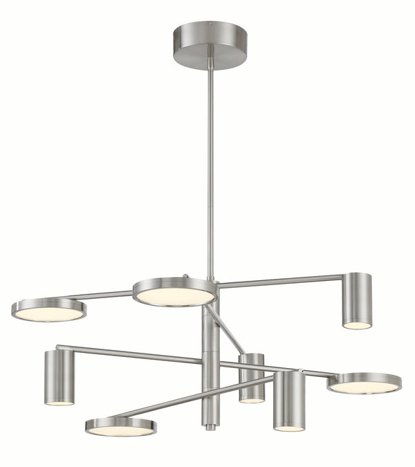 Swivel - 8 Light LED Chandelier - P5496-084-L
