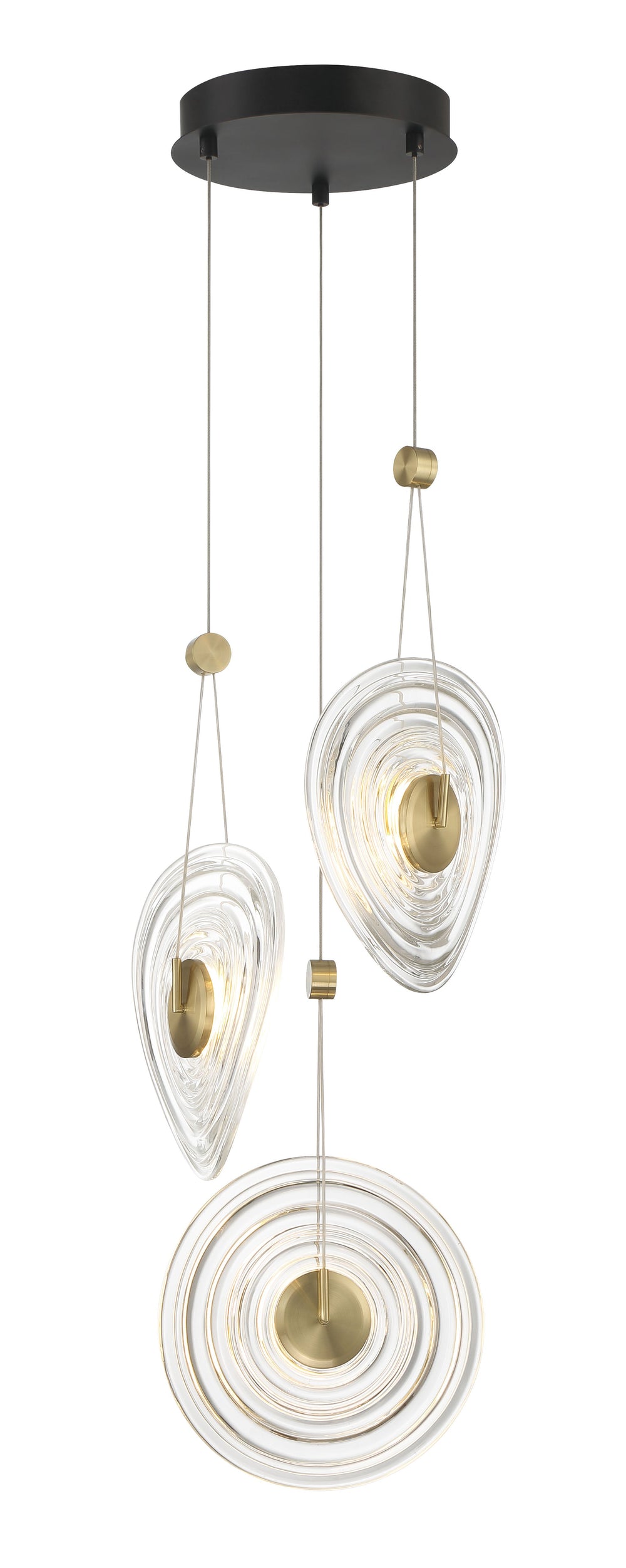 Topknot - 3 Light LED Pendant - P5601-884-L