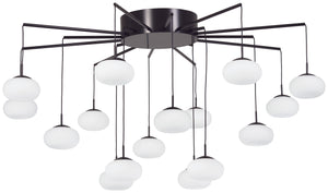 George'S Web - LED Chandelier (Convertible To Semi Flush) - P8239-671-L