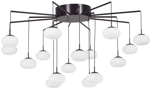 George'S Web - LED Chandelier (Convertible To Semi Flush) - P8239-671-L